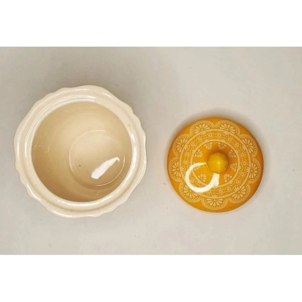 The Pioneer Woman Blossom Jubilee Stoneware Sugar Bowl with Lid NEW